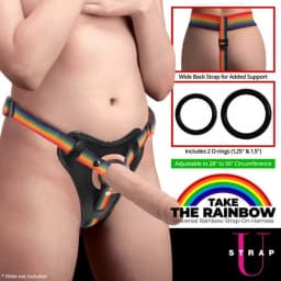 Strap U Take the Rainbow Universal Harness, image 2