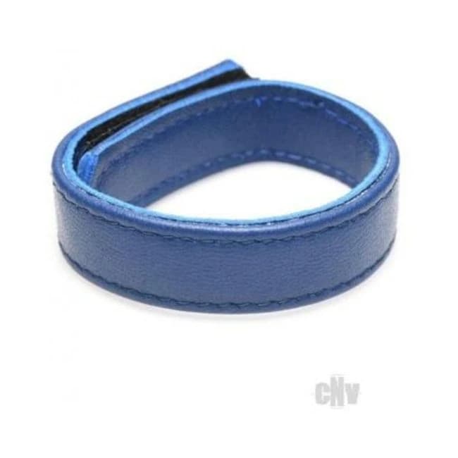 Strict Cock Gear Velcro Leather Cockring - Image 1