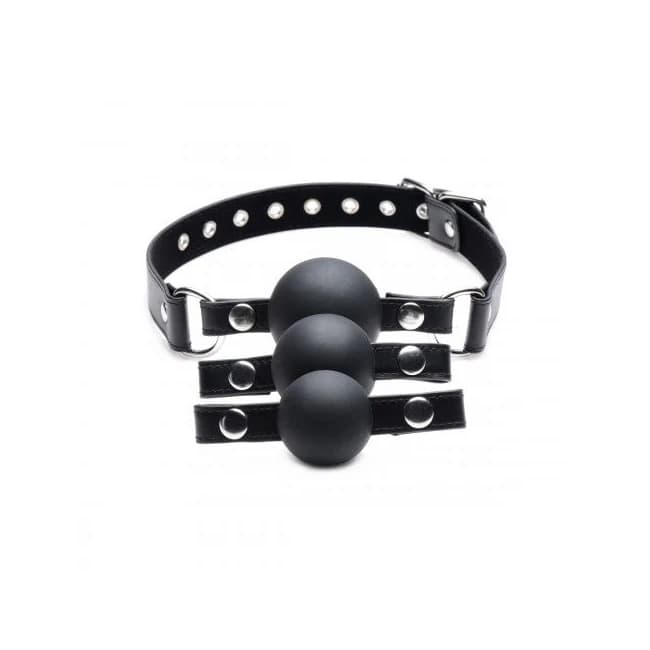 Strict Interchangeable Silicone Ball Gag Set - Image 3