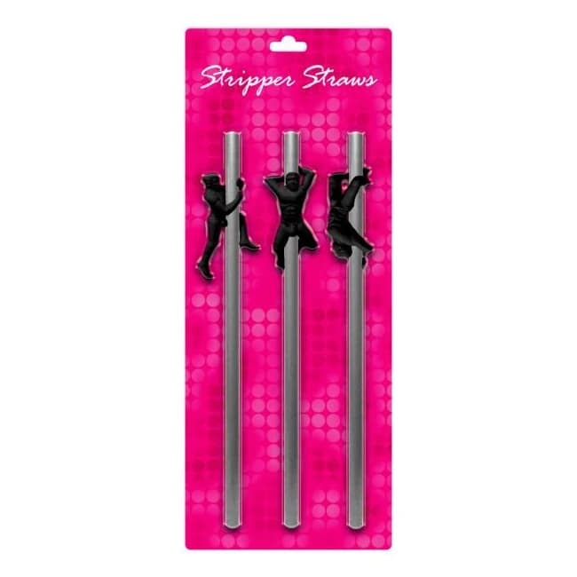 STRIPPER STRAWS MALE  - Image 1