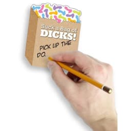 Suck a Bag Sticky Notes, image 1