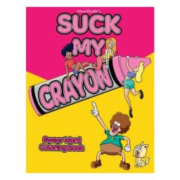 Suck My Crayon Coloring Book, image 1