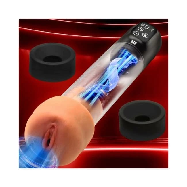 Sucking Penis Pump with Attachments - Image 1