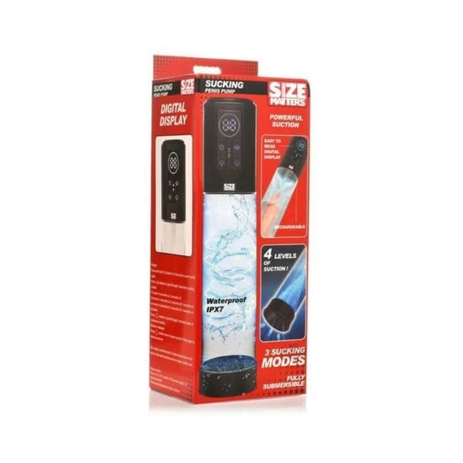 Sucking Penis Pump with Digital Display - Image 1