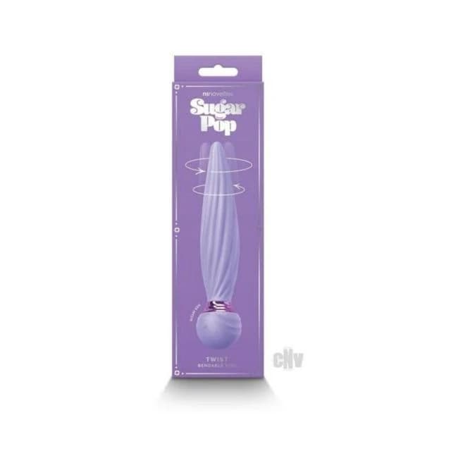 Sugar Pop Twist Gyrating Vibrator Purple - Image 1