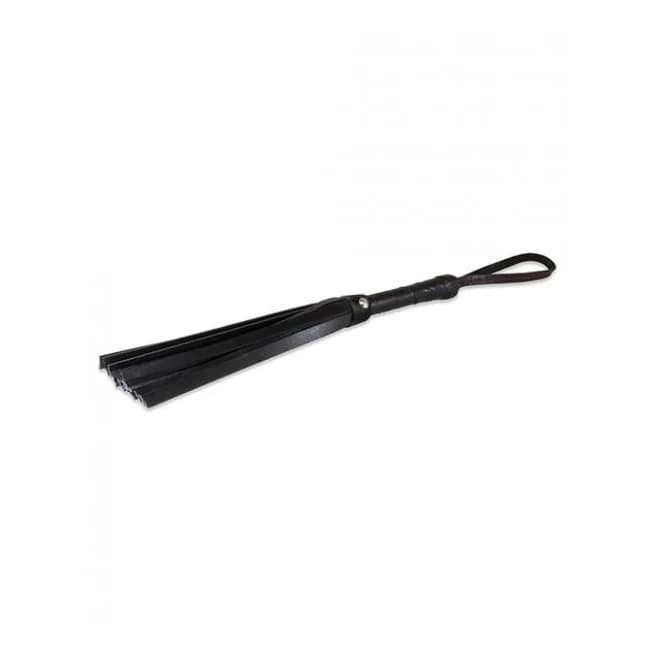 Sultra 13" Lambskin Flogger - Black - Image 1