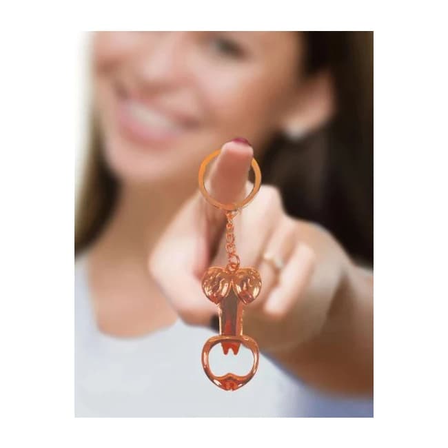 Super Fun Penis Bottle Opener Key Chain - Image 1