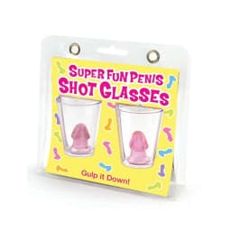 Super Fun Penis Shot Glasses 2ct, image 1