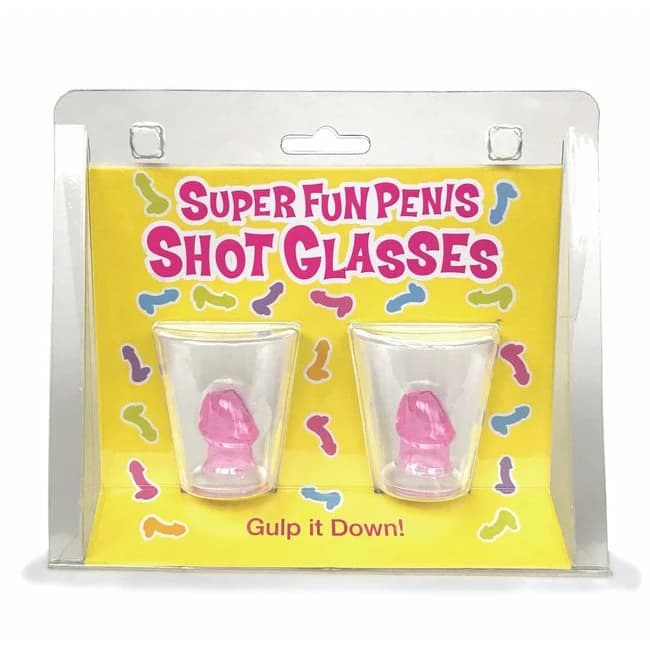 Super Fun Penis Shot Glasses 2ct - Image 4