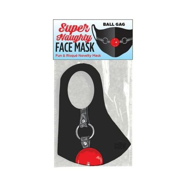 Super Naughty Ball Gag Mask - Image 1