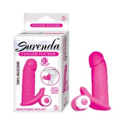 Surenda Finger F*cker Pink Vibrator, image 2