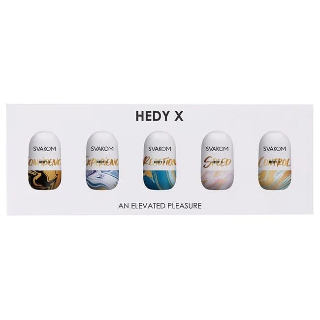 Svakom Hedy X Mixed Textures Box of 5 - Image 1
