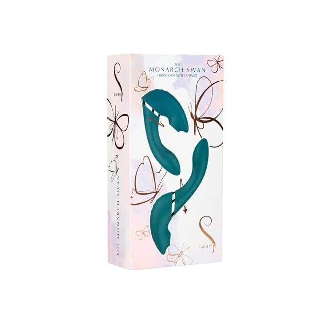 Swan the Monarch Swan Transformer Teal - Image 1