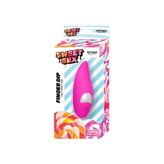Sweet Sex Finger Dip Finger Vibe Magenta - Image 1