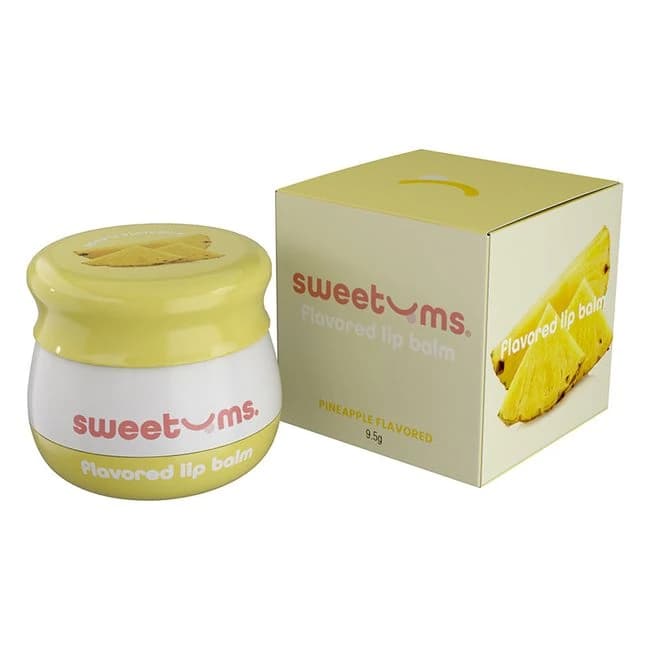 Sweetums Pineapple Flavored Lip Balm - Image 1