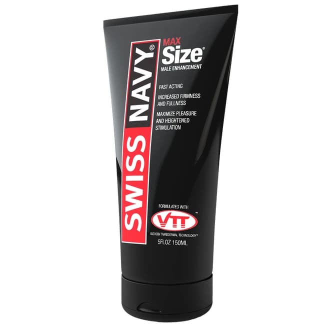 Swiss Navy Max Size Cream 5 Oz - Image 1