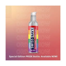 Swiss Navy Pride Lube Silicone 4oz - Image 1