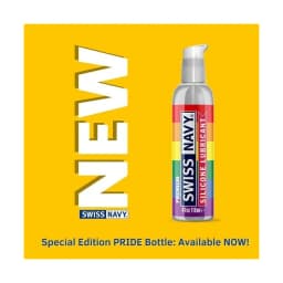 Swiss Navy Pride Lube Silicone 4oz - Image 2