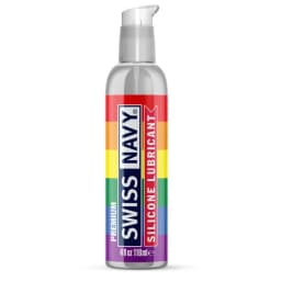 Swiss Navy Pride Lube Silicone 4oz - Image 3