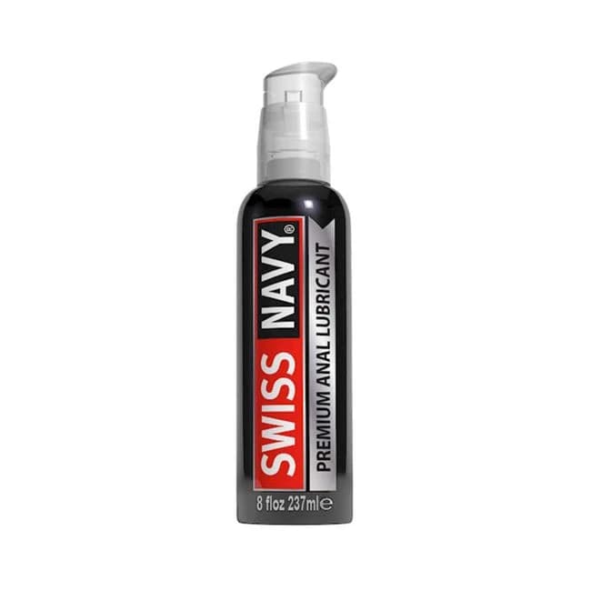 Swiss Navy Silicone Anal Lube 8oz. - Image 1