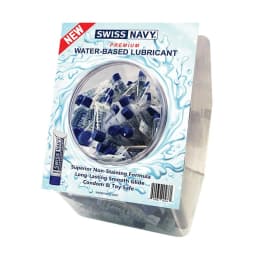 SWISS NAVY WATER BASED 100CT DISPLAY 10 ML  - Image 1