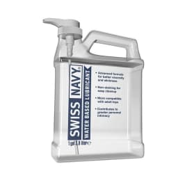 SWISS NAVY WATER BASED LUBE 1 GALLON  - Image 1