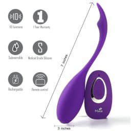 Syrene Maia Remote Luxury Bullet Vibrator - Image 4