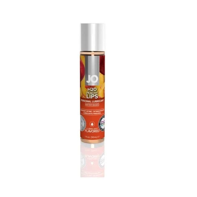 System Jo H2o Flavored Lubricant Peach 1oz - Image 1
