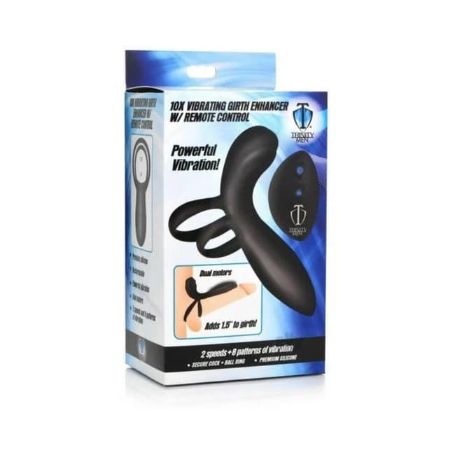 T4m Silicone Vibe Girth Enhance W/remote - Image 1