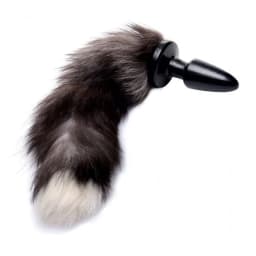 Tailz Grey Fox Tail Anal Plug, image 2