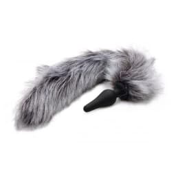Tailz Grey Wolf Tail & Ears Set, image 2