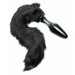 Tailz Midnight Fox Glass Plug W/ Tail, image 2
