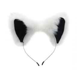 Tailz White Fox Tail & Ears Set - Image 3