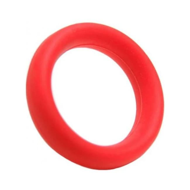 Tantus Beginner C-ring 2in Crimson (bag) - Image 1