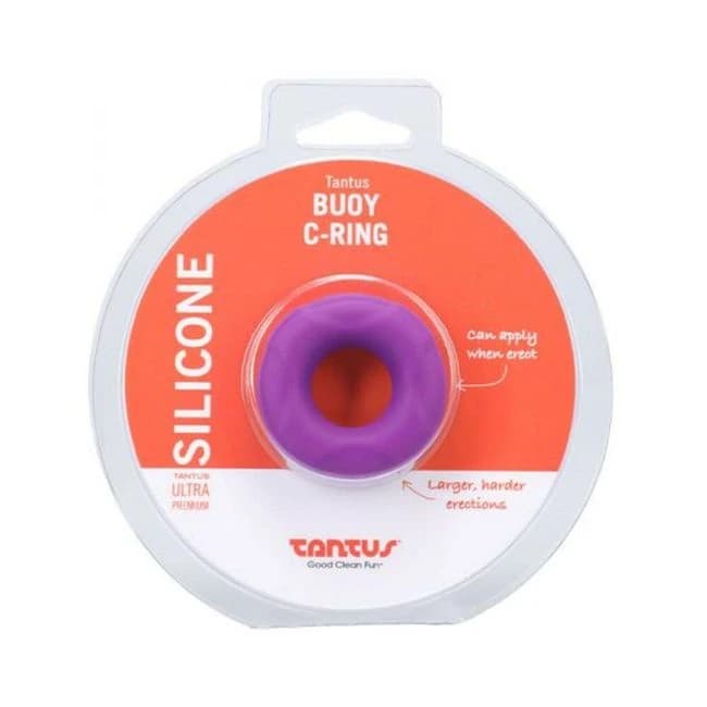 Tantus Buoy C-ring - Small - Lilac - Image 1
