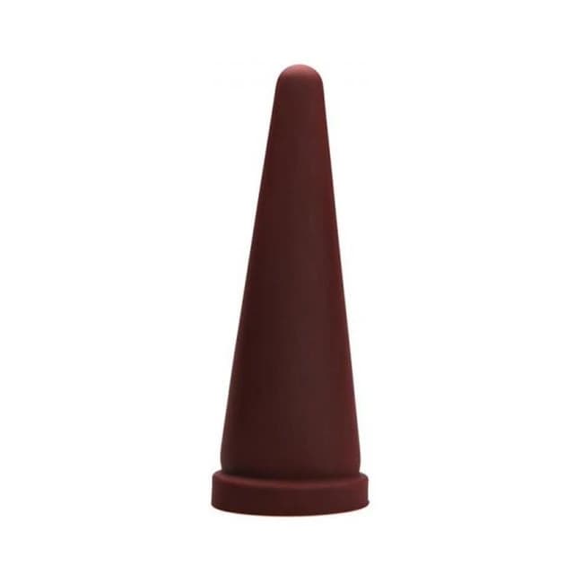 Tantus Cone Large Firm - Oxblood - Image 1