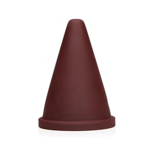 Tantus Cone Squat Firm - Oxblood - Image 1