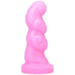 Tantus Hookah Textured Dildo Bubble Gum, image 1