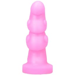 Tantus Hookah Textured Dildo Bubble Gum, image 2