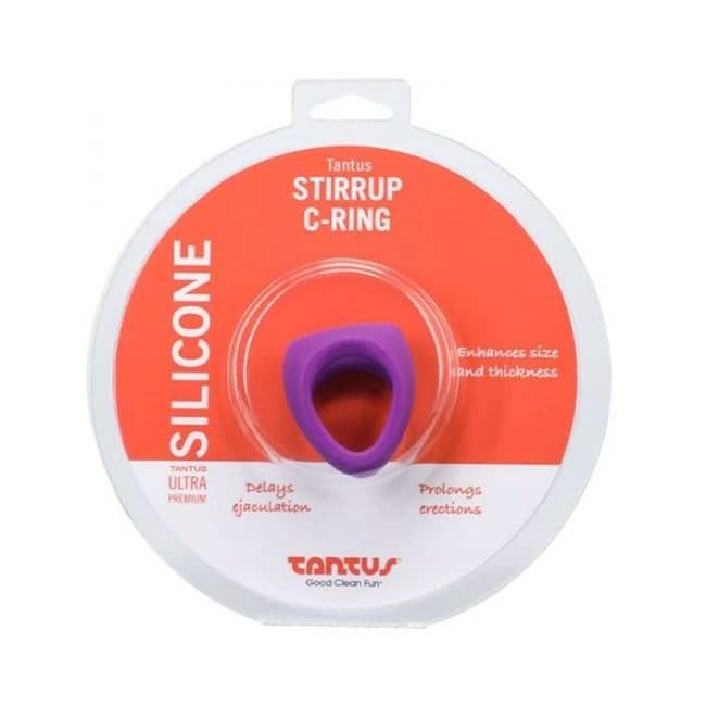 Tantus Stirrup C-ring - Lilac - Image 1