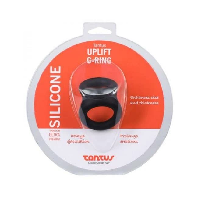 Tantus Uplift C-ring - Onyx - Image 1