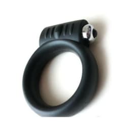 Tantus Vibrating C-Ring 2in Onyx (Bag), image 2
