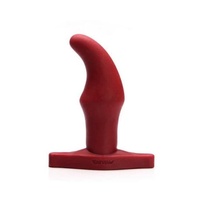 Tantus Wave Plug - True Blood Red - Image 1