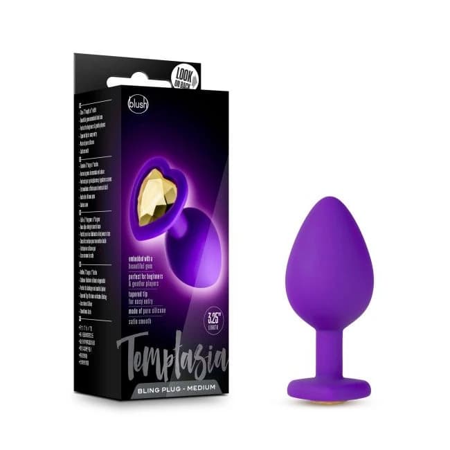 TEMPTASIA BLING PLUG MEDIUM PURPLE  - Image 1
