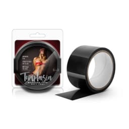 Temptasia Bondage Tape 60ft Black, image 1