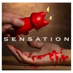 Temptasia Fox Drip Candle Red, image 3