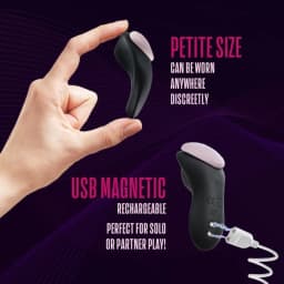 Temptasia Heartbeat Panty Vibe W/ Remote Pink, image 6