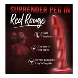 Temptasia Jealousy Peg Red Rouge, image 3