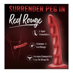 Temptasia Jealousy Peg Red Rouge, image 4