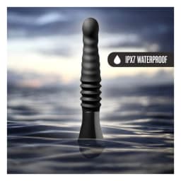 Temptasia Lazarus Thrusting Dildo Black - Image 10